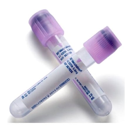 Becton, Dickinson And Co BD Vacutainer Venous Blood Collection Tube 5, 1/2inW x 2-15/16inH 367856EA